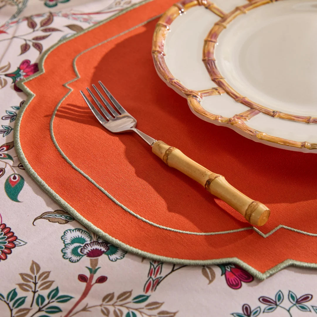 LUNA PLACEMATS ORANGE (SET OF 4)