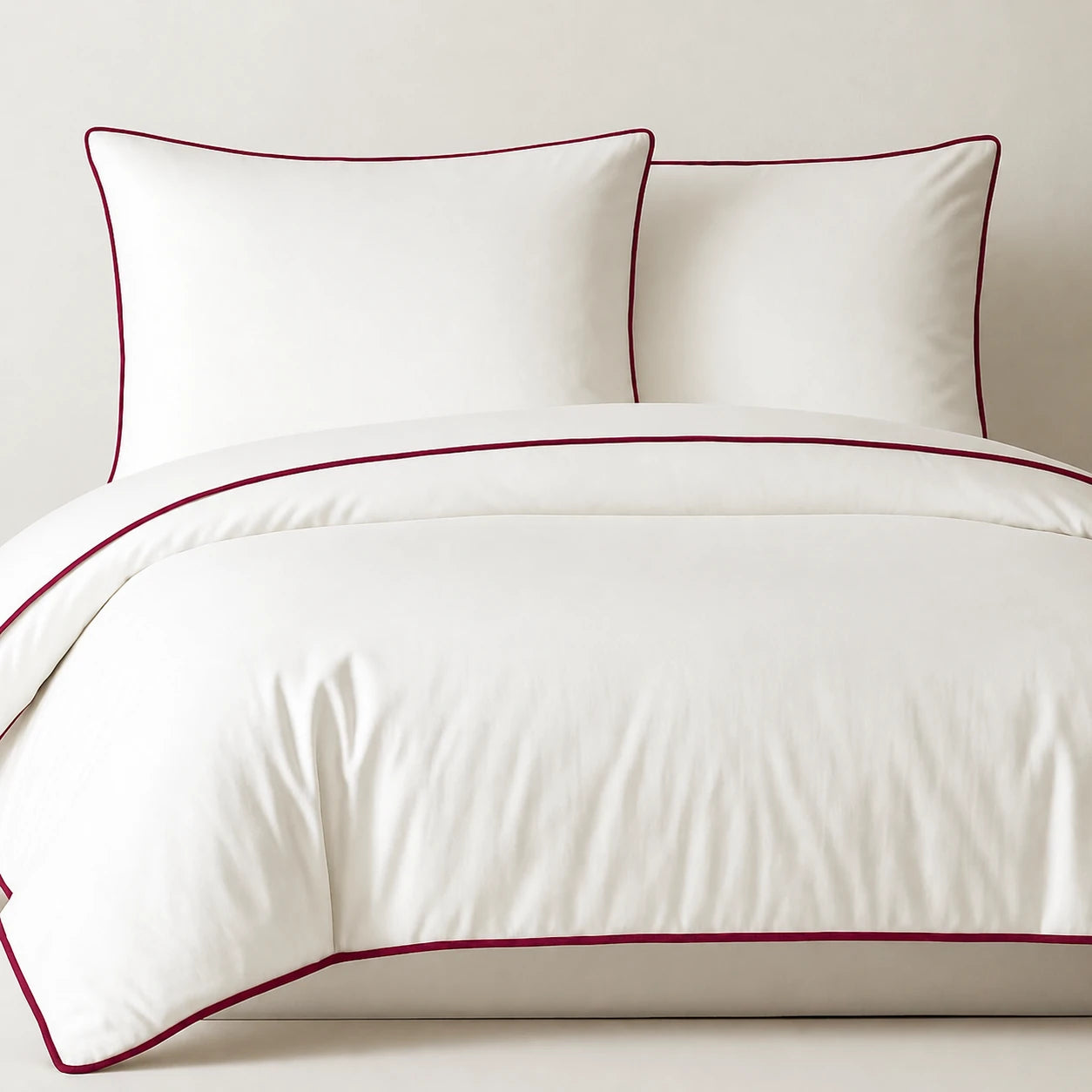 COMFORT ROYAL DUVET COVER SET WHITE