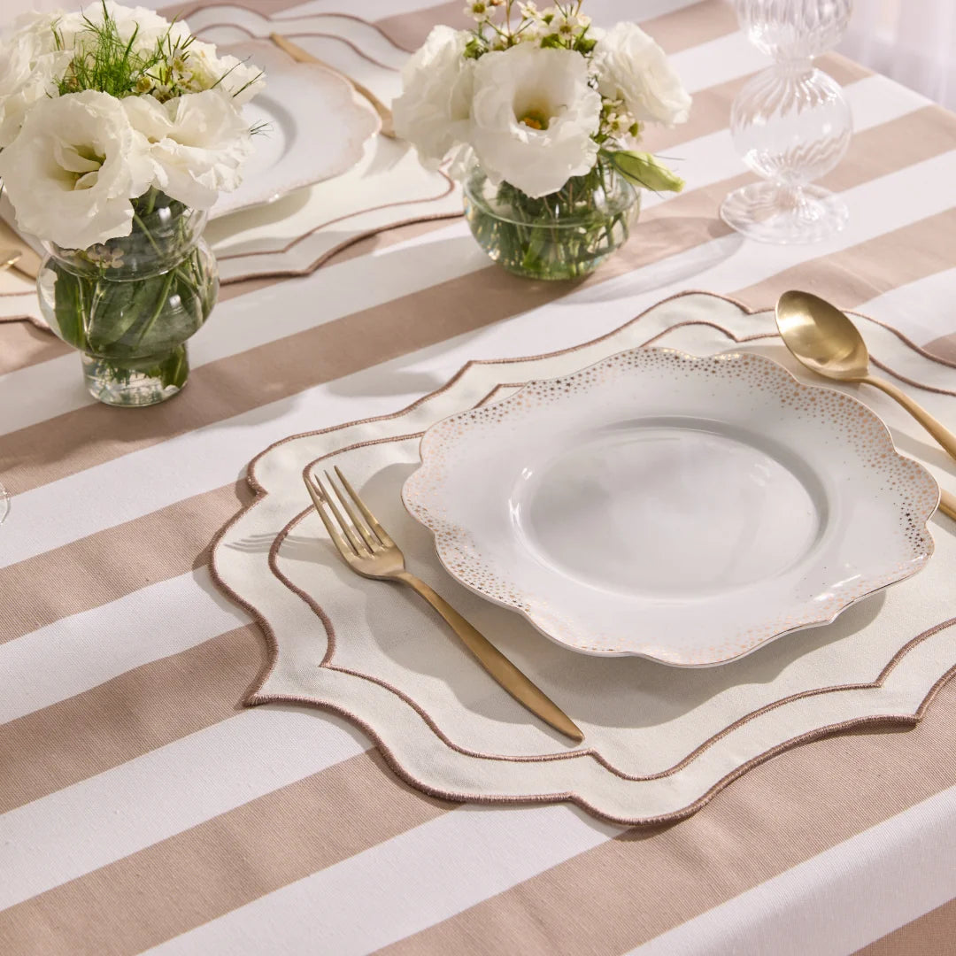HARMONY PLACEMAT BEIGE (SET OF 4)