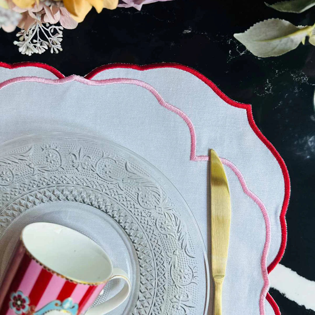 SERENA PLACEMATS PINK (SET OF 4)