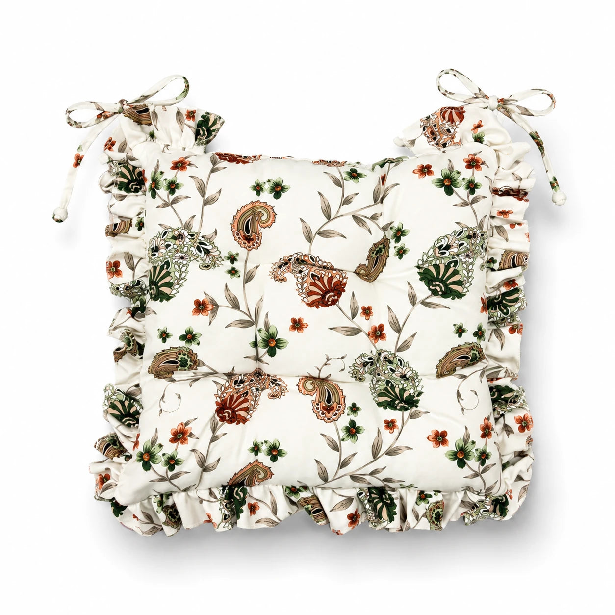 SHAWL PATTERN FILLED CUSHION