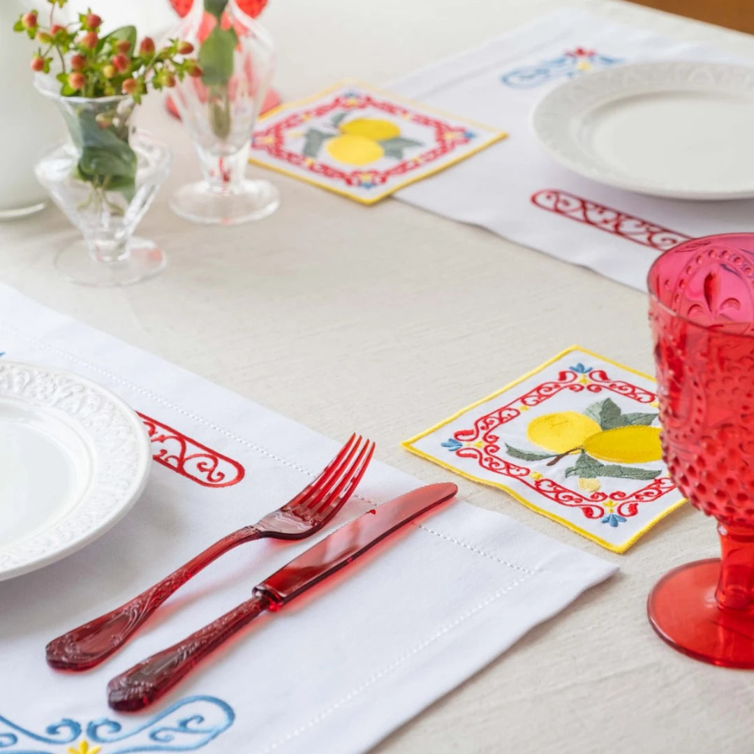 SICILIAN LEMON PLACEMATS (SET OF 4)