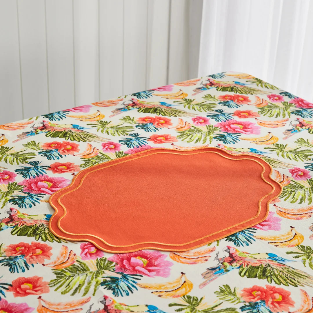 ALICE PLACEMATS ORANGE (SET OF 4)