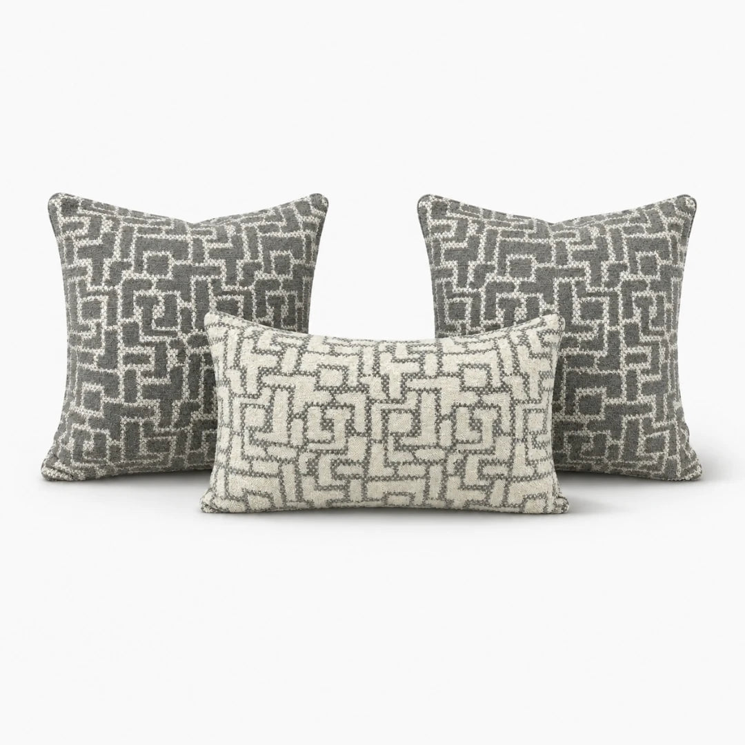 Anthracite Terra Cushion Cover Set