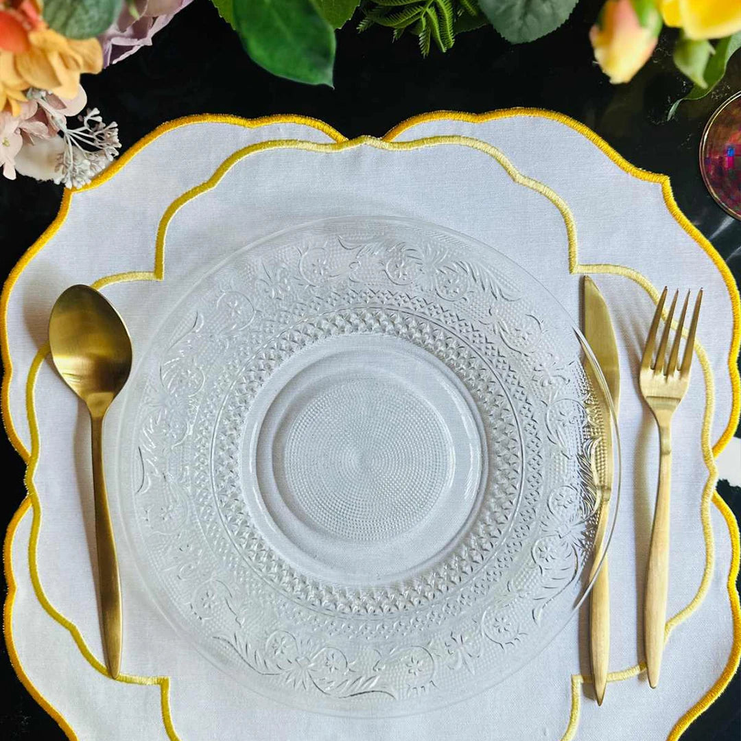 SERENA PLACEMATS YELLOW (SET OF 4)