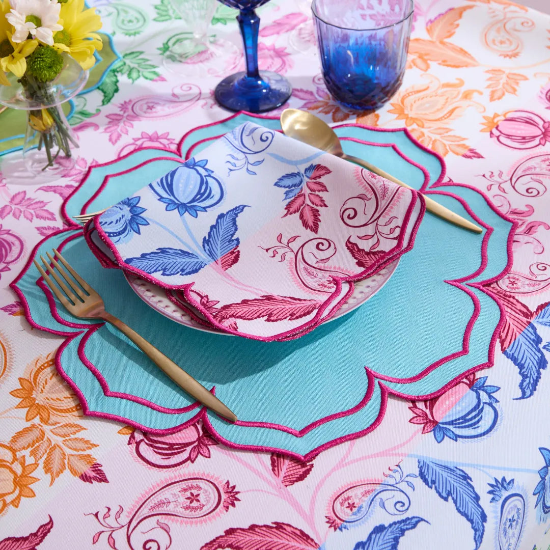 OLEA NAPKINS BLUE (SET OF 4)