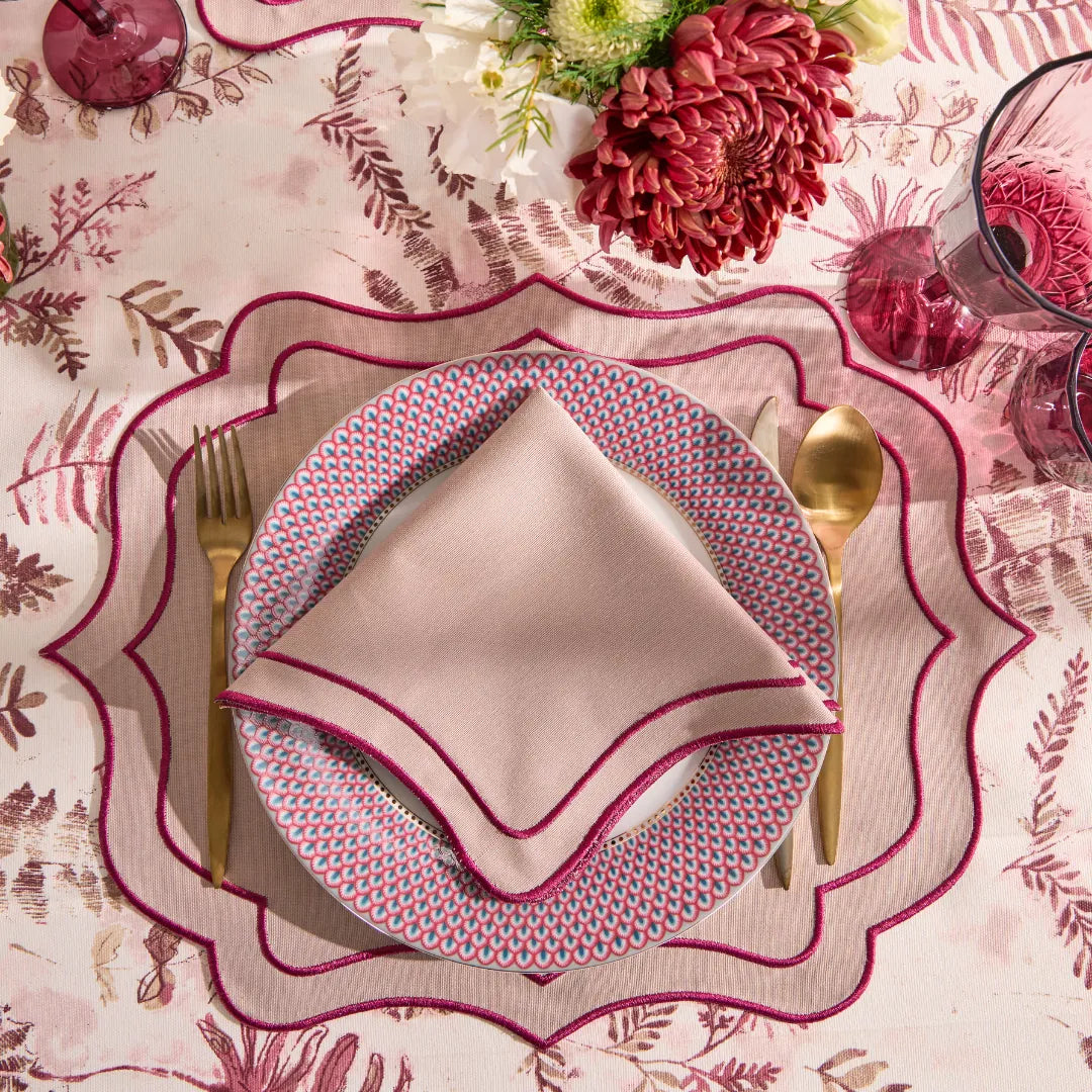 HARMONY PLACEMAT FUCHSIA (SET OF 4)