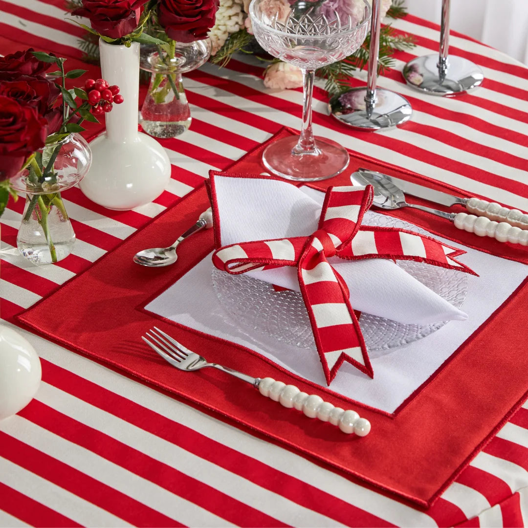 MABEL NAPKINS RED (SET OF 4)
