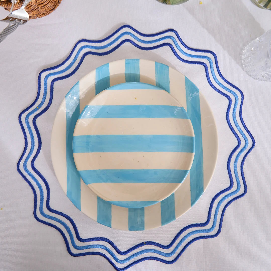 ROMA PLACEMATS BLUE (SET OF 4)