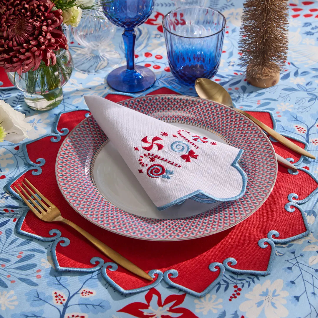 NEW YEAR AZUR NAPKINS (SET OF 4)