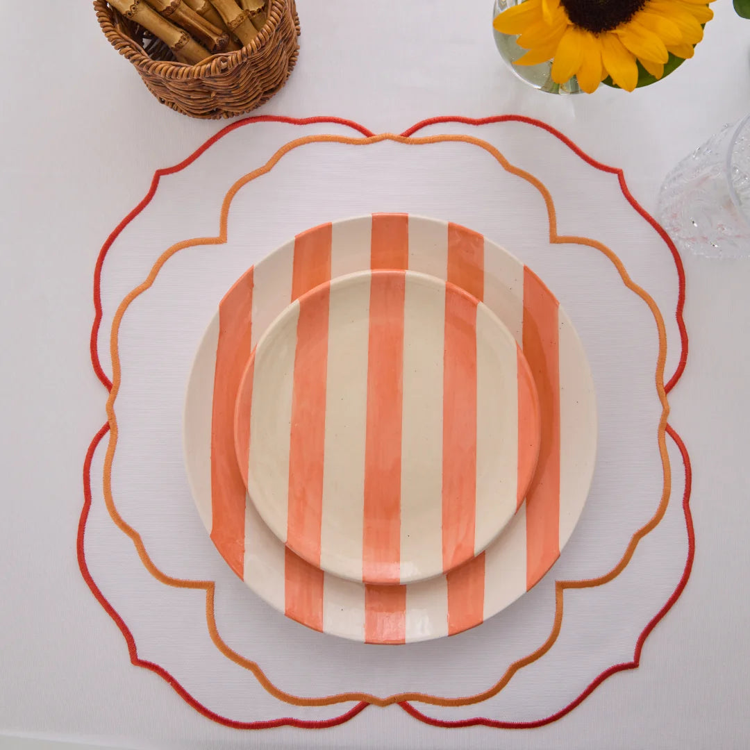 SERENA PLACEMATS ORANGE (SET OF 4)
