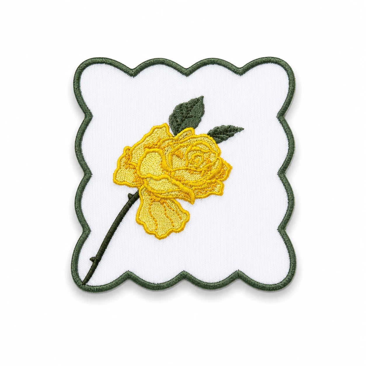 VINTAGE ROSE COCKTAIL NAPKINS YELLOW (SET OF 4)