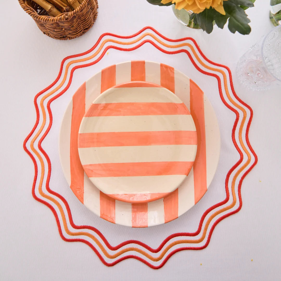 ROMA PLACEMATS ORANGE (SET OF 4)