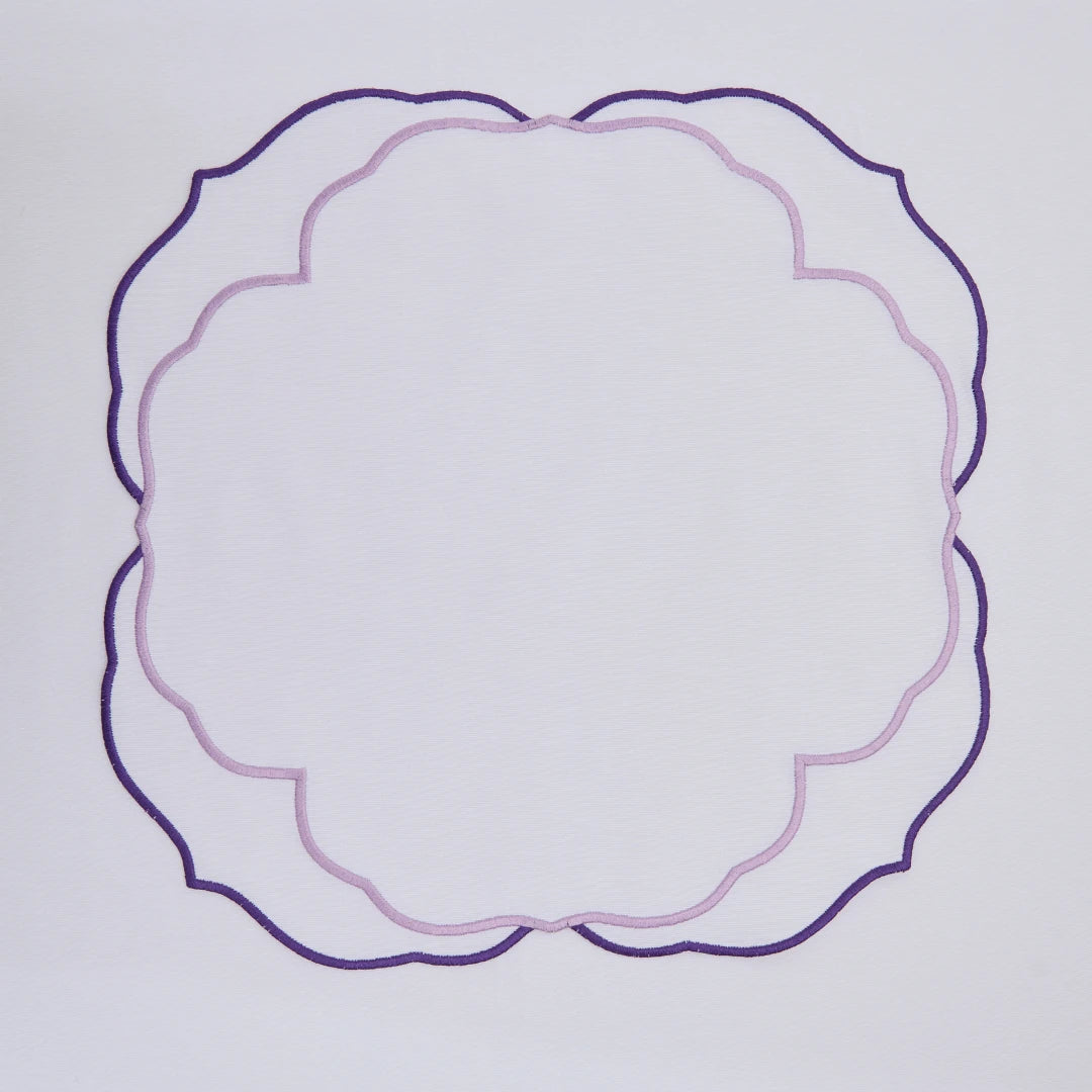SERENA PLACEMATS PURPLE (SET OF 4)