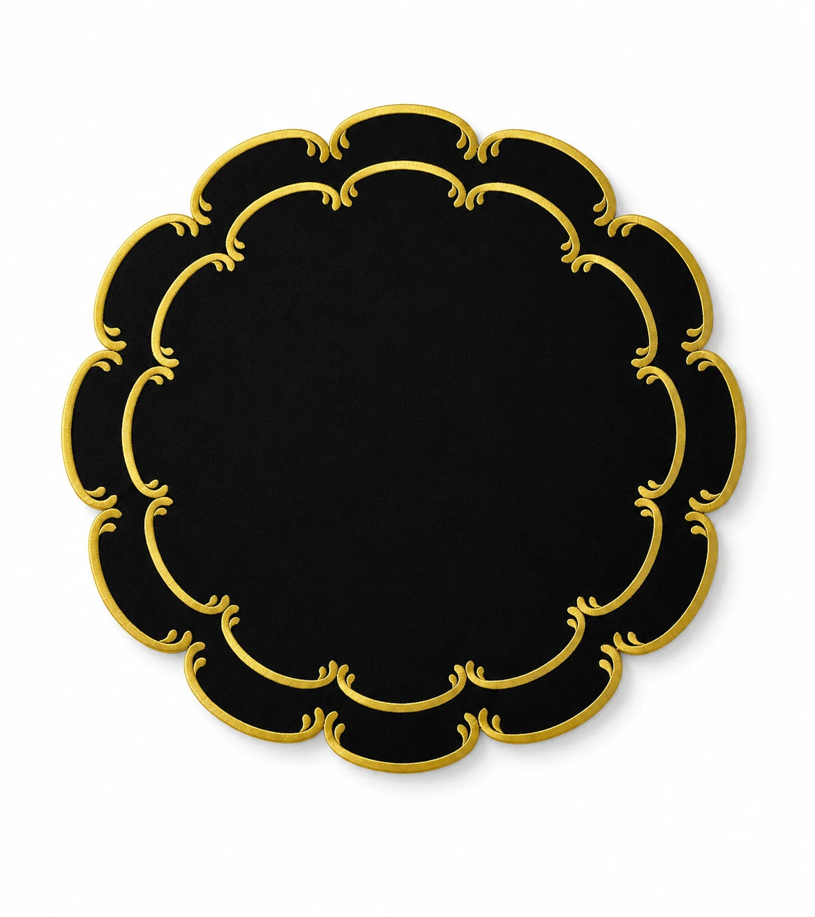 HELENA PLACEMATS BLACK (SET OF 4)