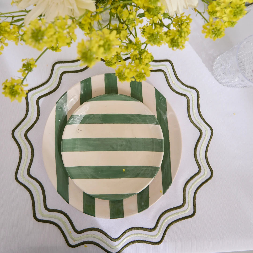 ROMA PLACEMATS GREEN (SET OF 4)