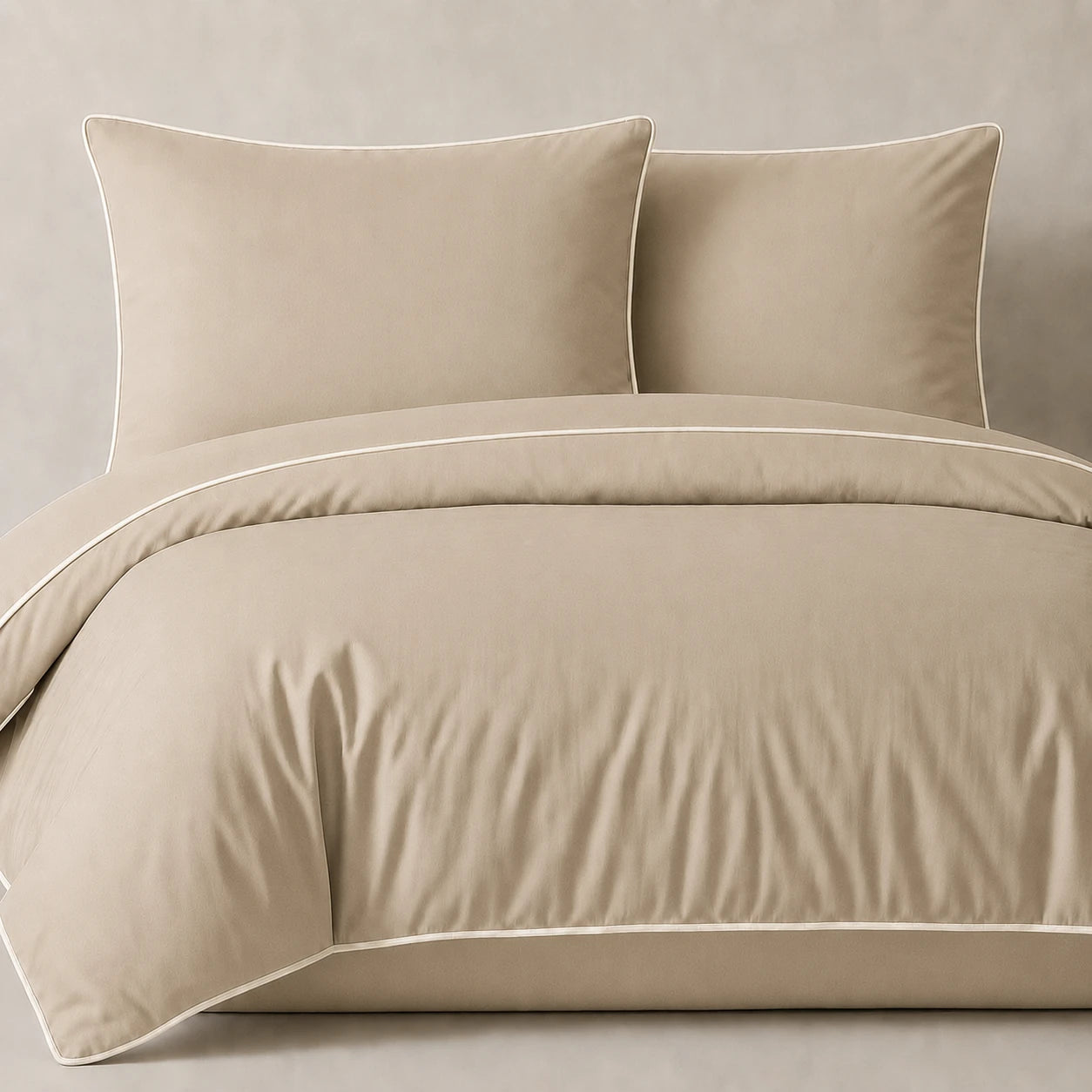 COMFORT ROYAL DUVET COVER SET BEIGE
