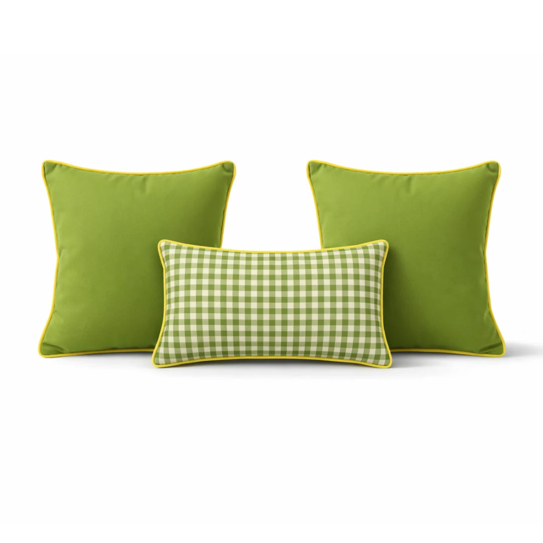 Green Pitikare Cushion Cover Set