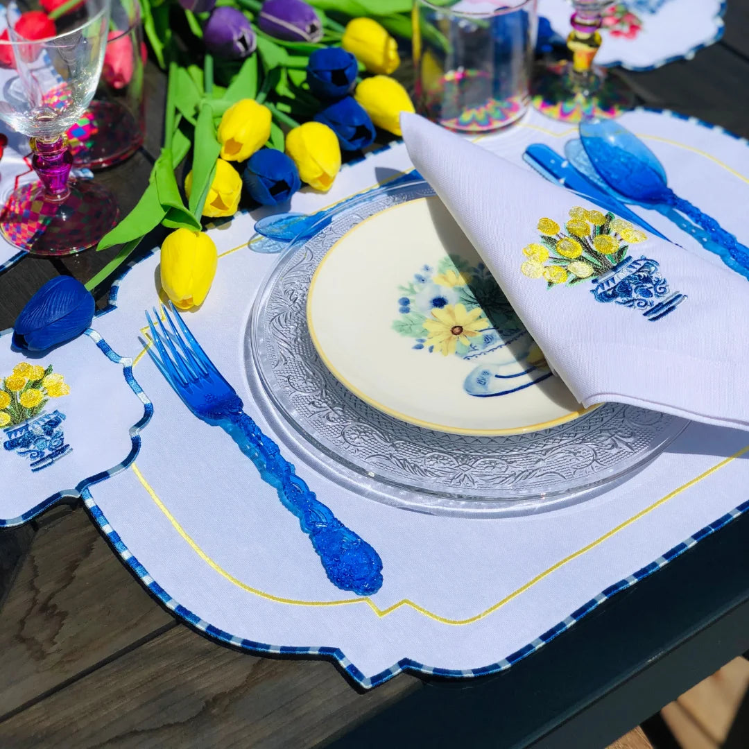 LUNA PLACEMATS YELLOW (SET OF 4)