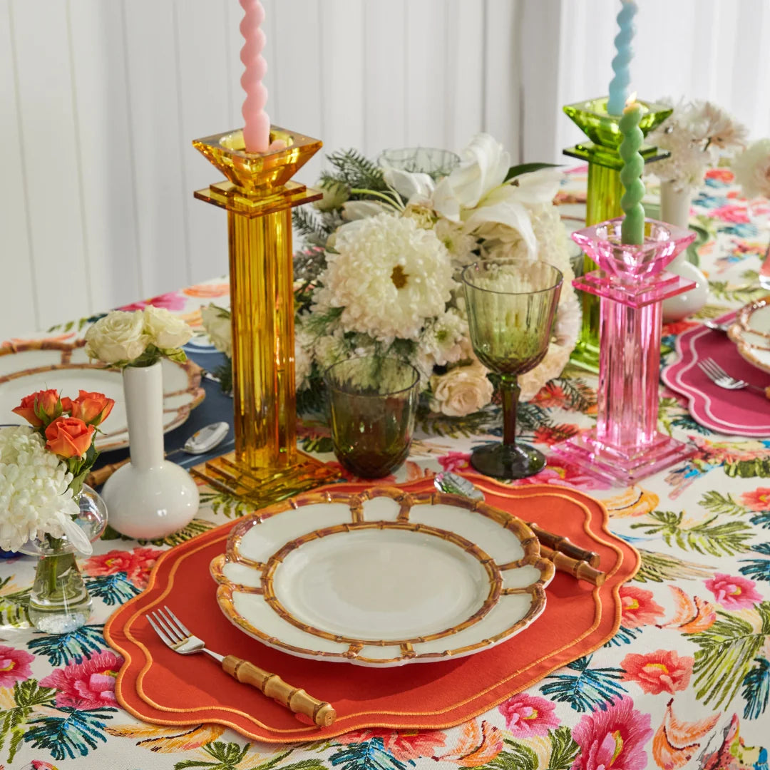 ALICE PLACEMATS ORANGE (SET OF 4)