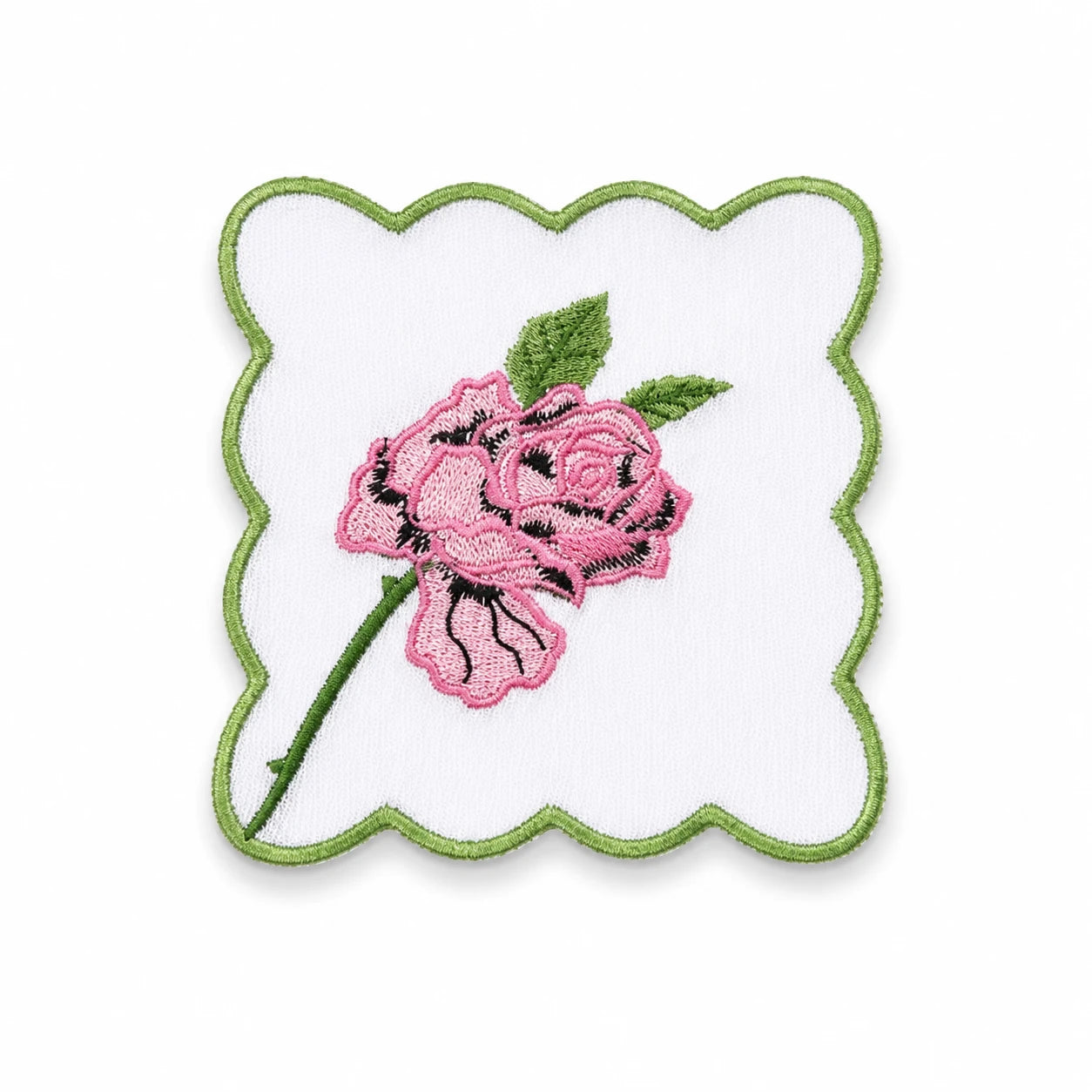 VINTAGE ROSE COCKTAIL NAPKINS PINK (SET OF 4)