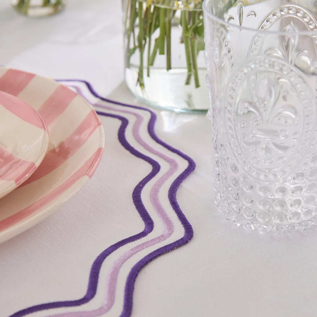 ROMA PLACEMATS PURPLE (SET OF 4)