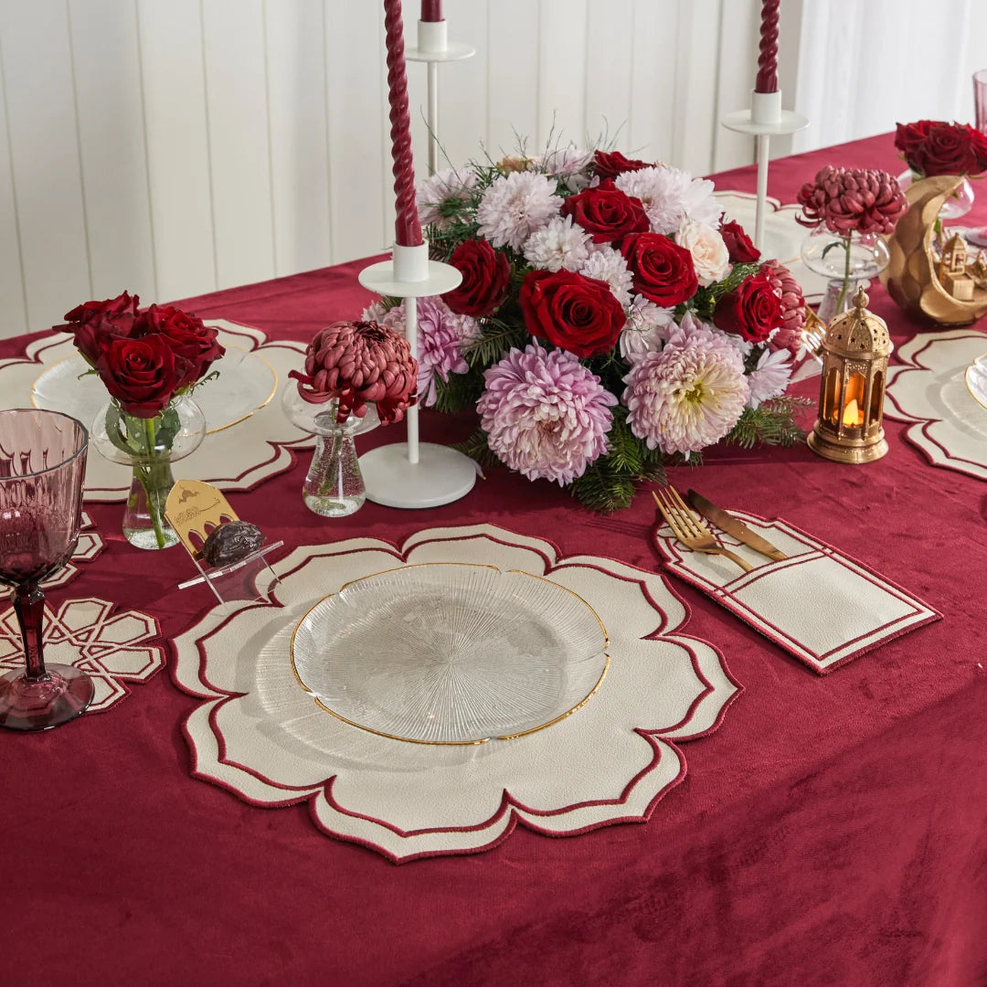 FAUX LEATHER FIONA PLACEMAT (SET OF 4)