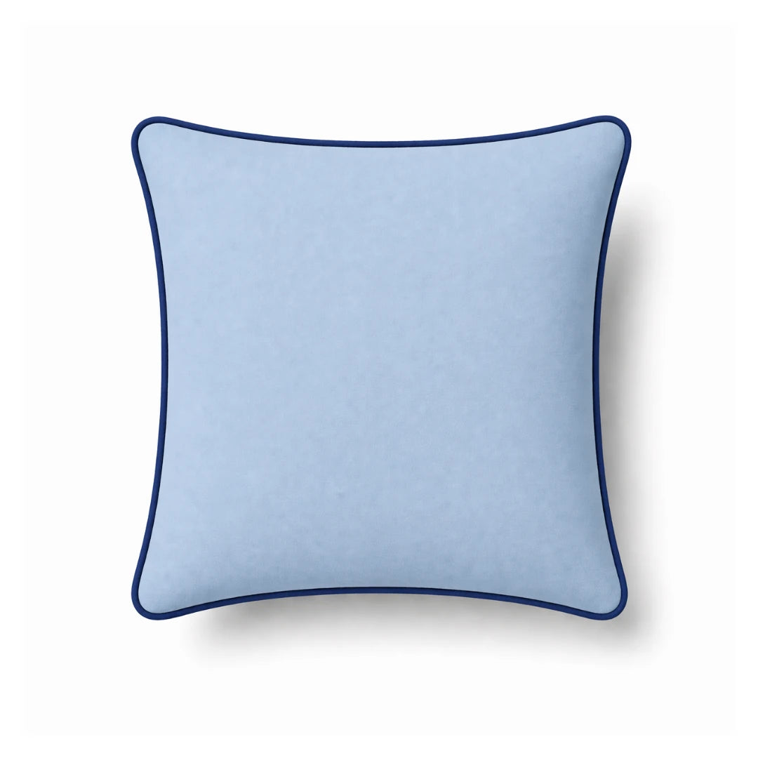 Light Blue Cushion Cover