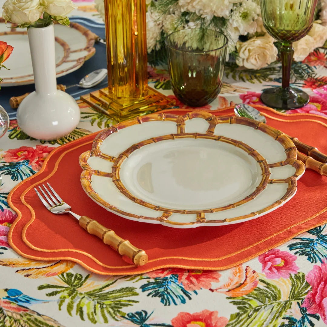 ALICE PLACEMATS ORANGE (SET OF 4)