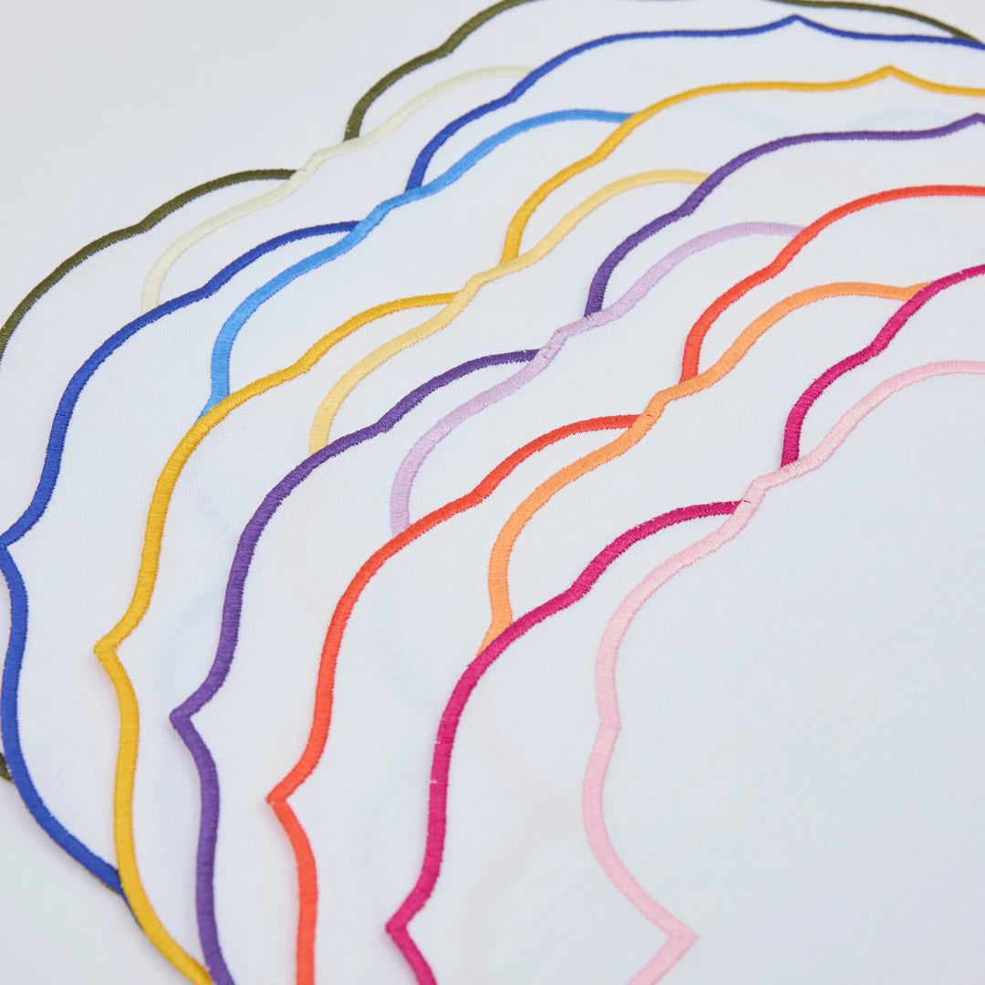 MIXED-COLOR SERENA PLACEMATS (SET OF 6)