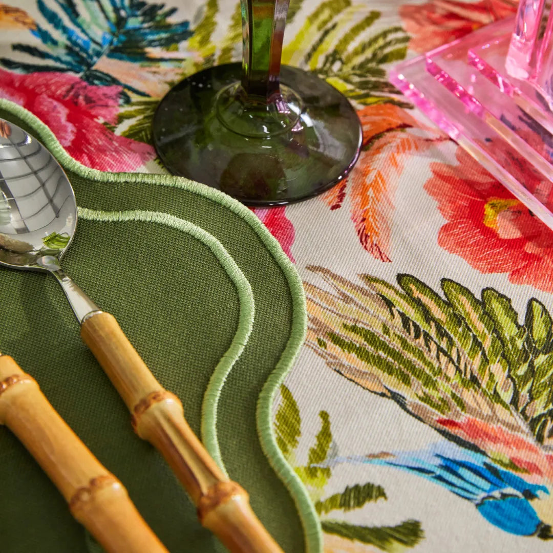 ALICE PLACEMATS GREEN (SET OF 4)