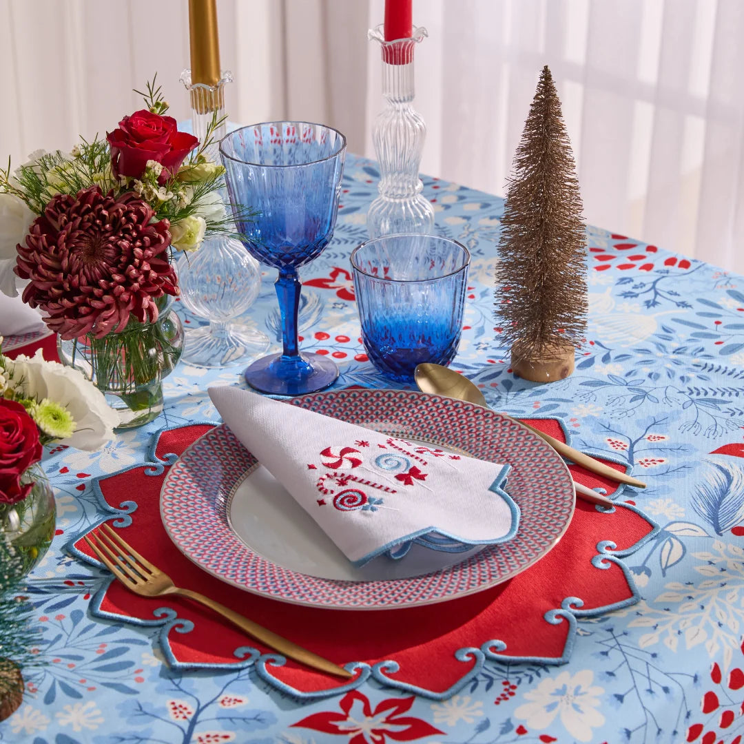 NEW YEAR AZUR NAPKINS (SET OF 4)
