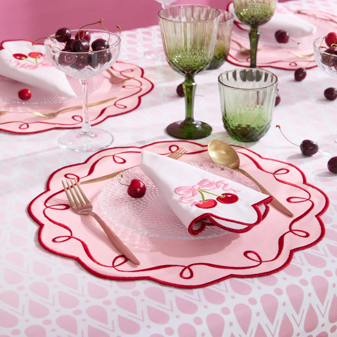 BELLA PLACEMATS PINK (SET OF 4)