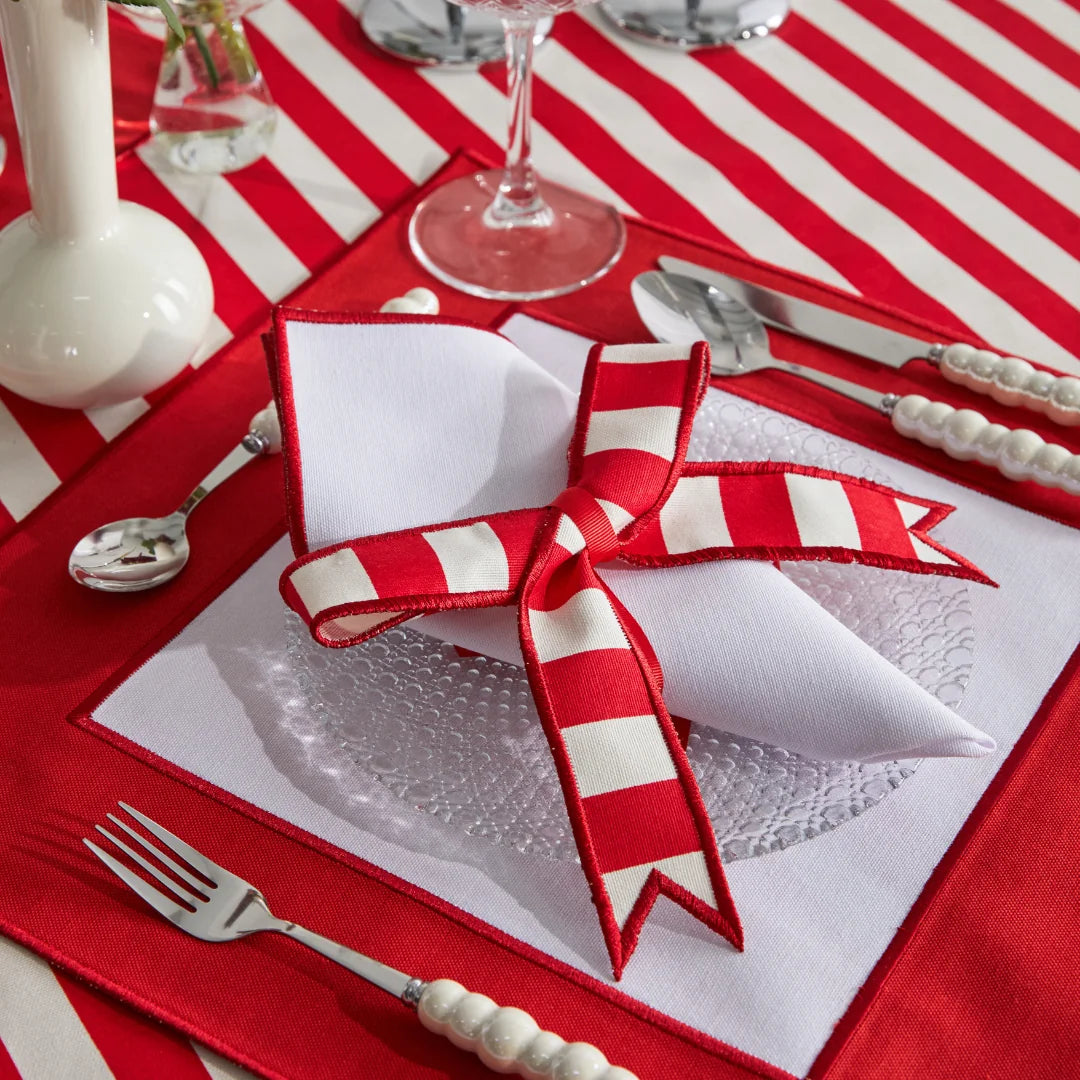 MABEL NAPKINS RED (SET OF 4)