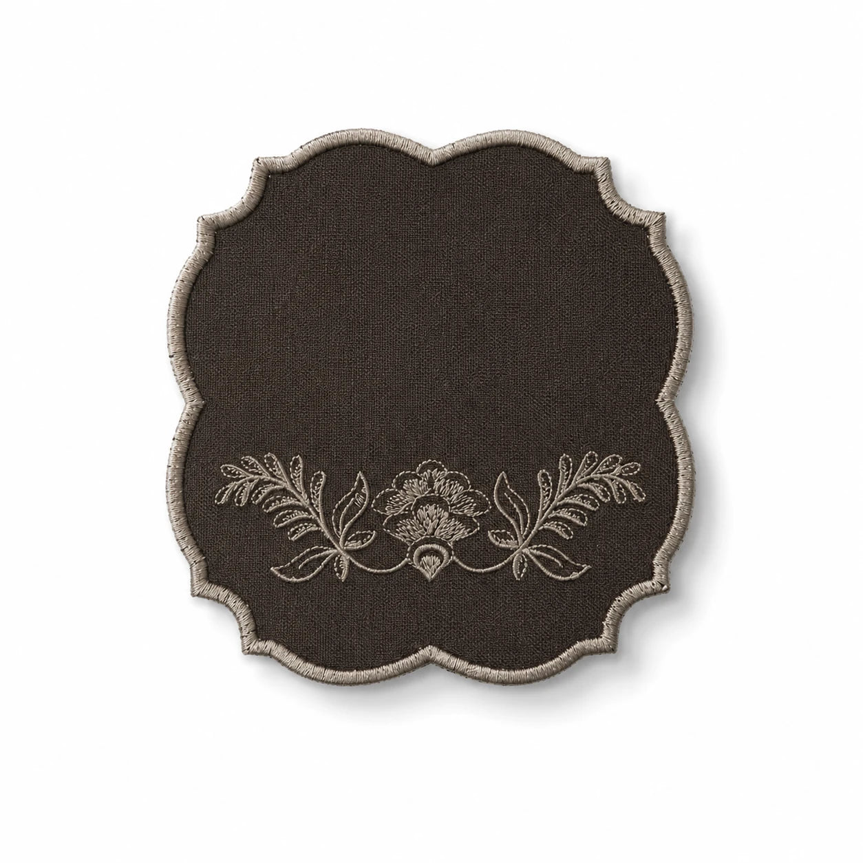 FIORENZA COCKTAIL NAPKINS BROWN/BEIGE (SET OF 4)
