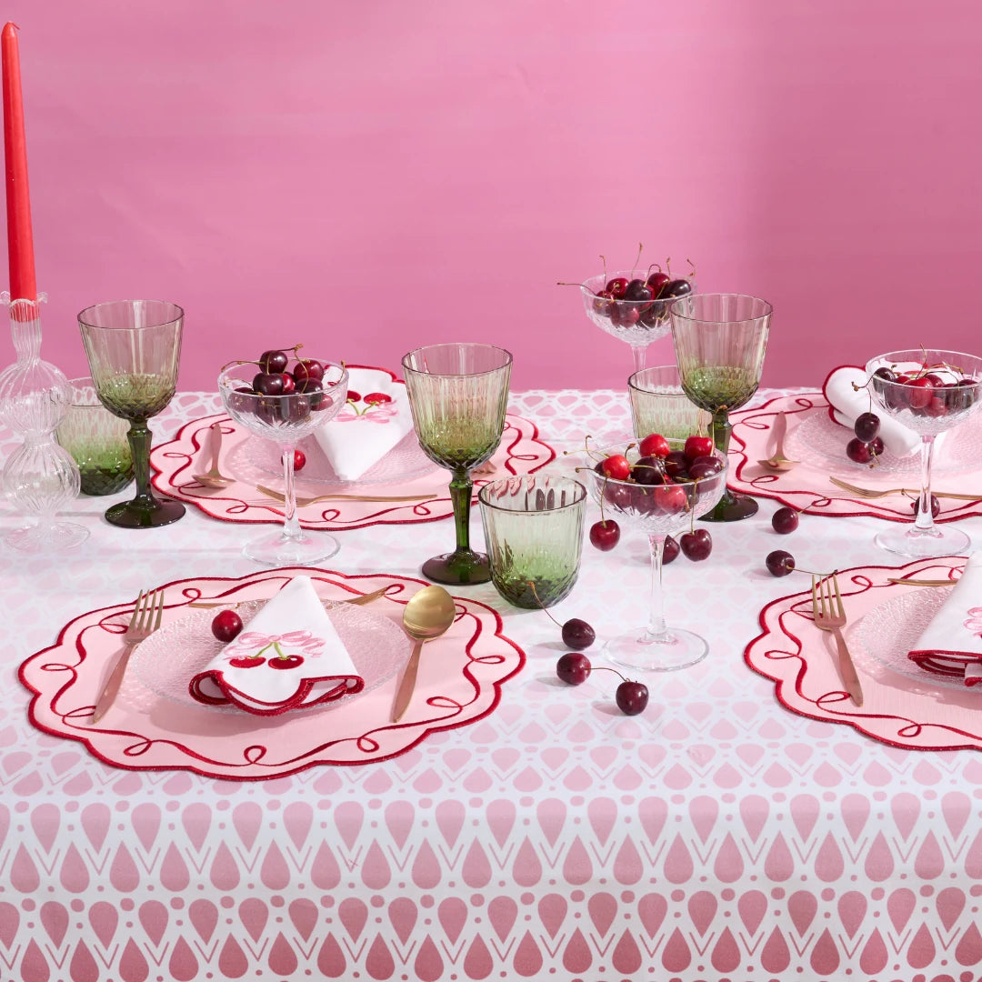 CHERRY NAPKINS (SET OF 4)