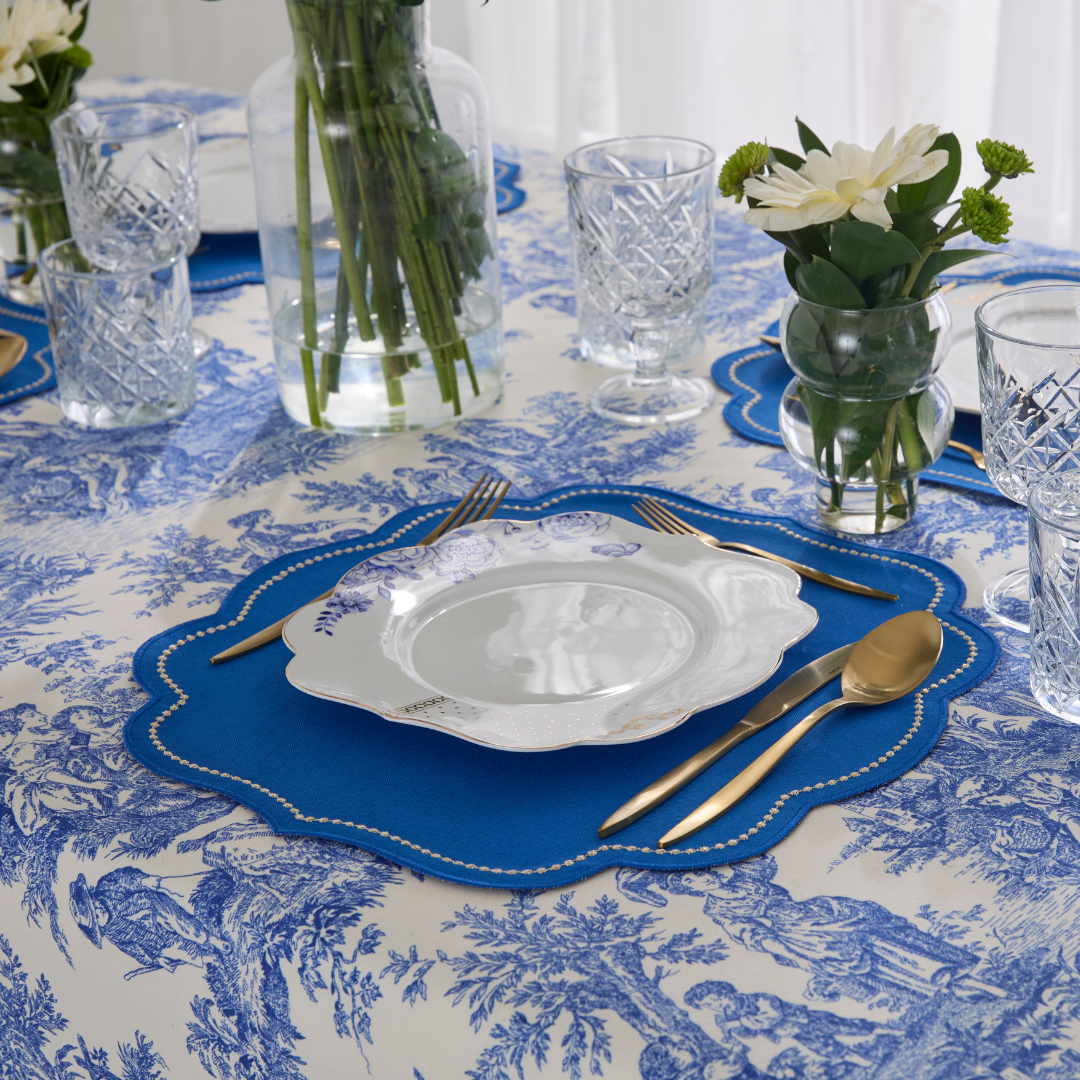 ROYAL PLACEMATS BLUE (SET OF 4)