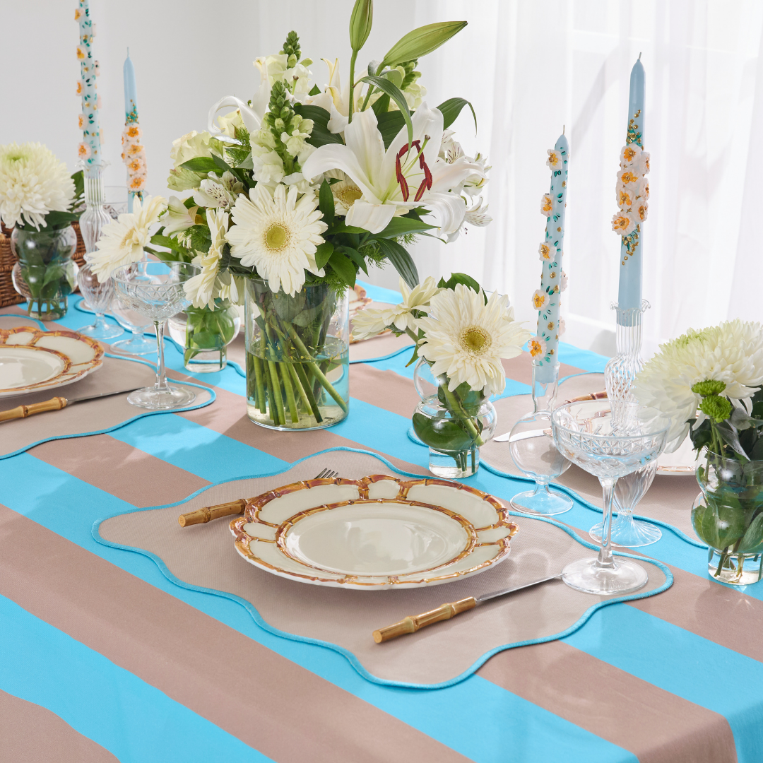 VALERIO PLACEMATS BLUE (SET OF 4)