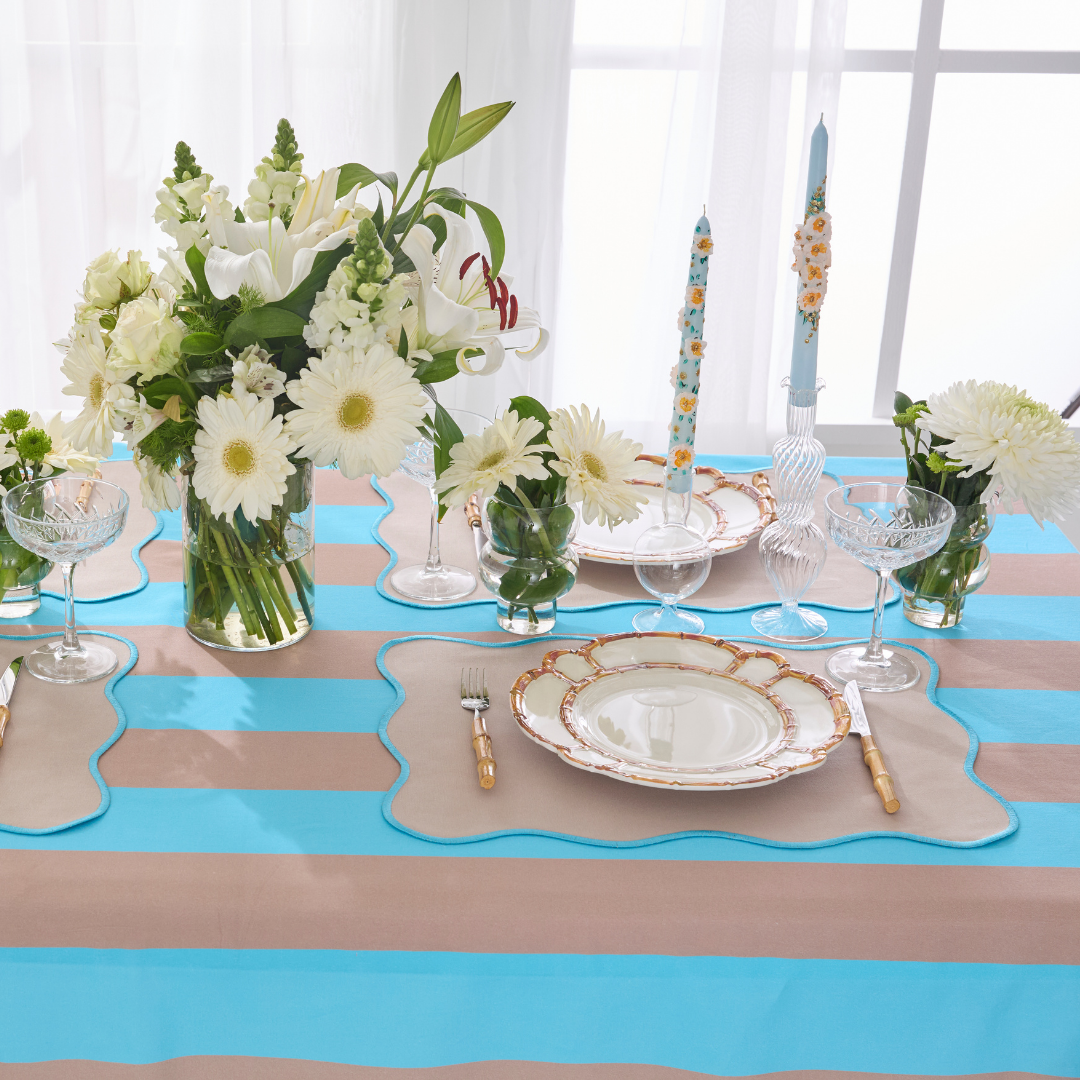 VALERIO PLACEMATS BLUE (SET OF 4)