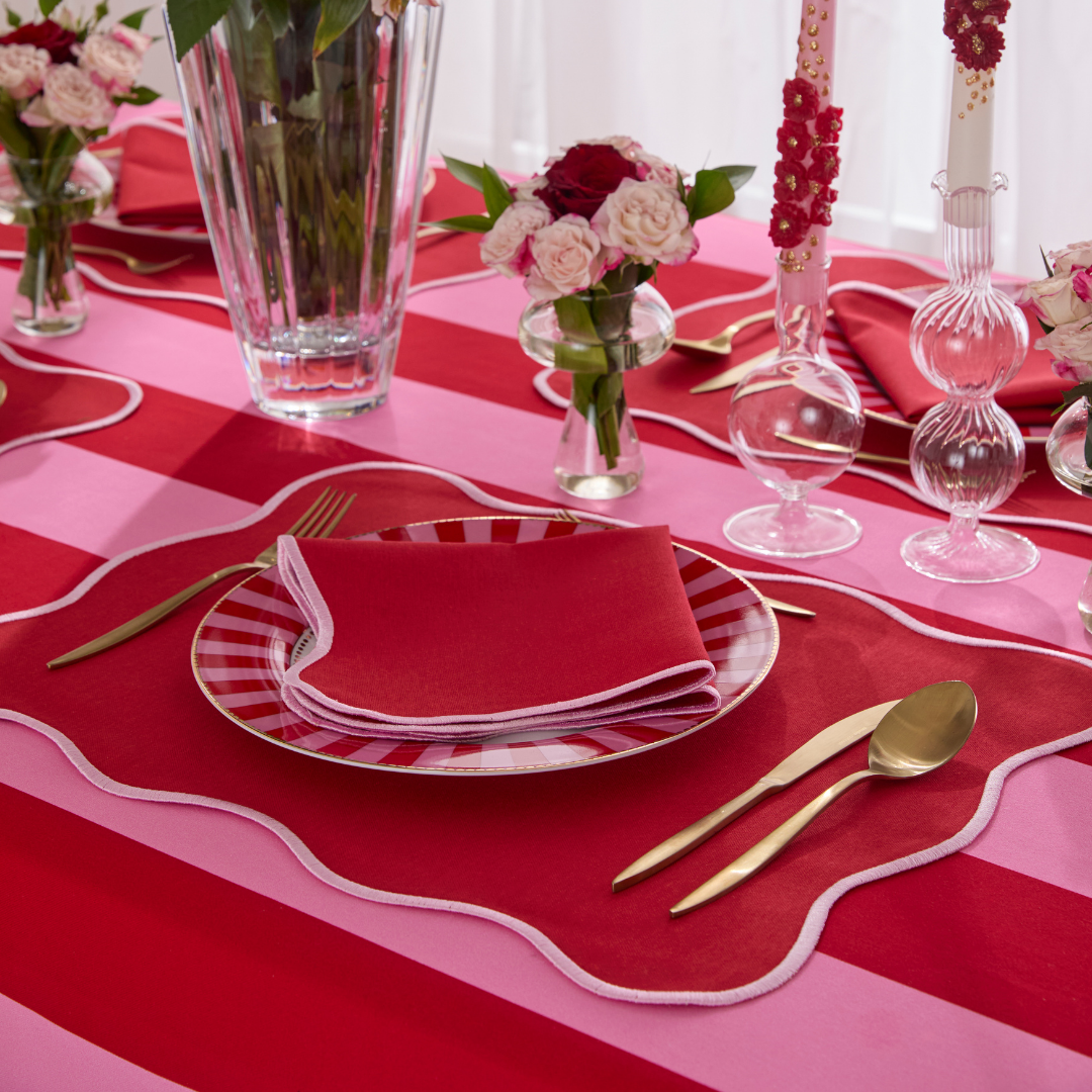 VALERIO NAPKINS PINK (SET OF 4)