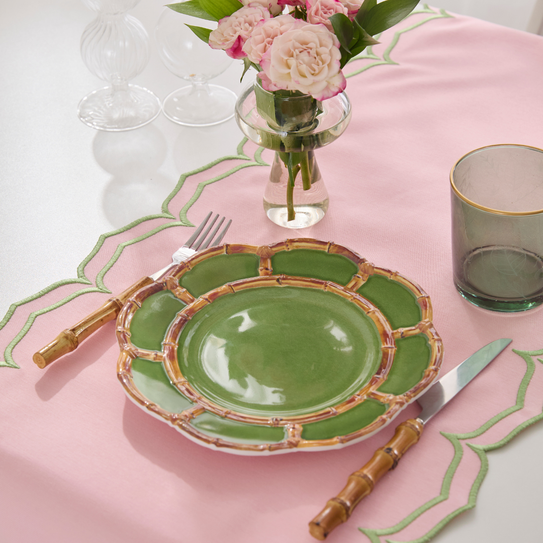 FIONA RUNNER PINK GREEN