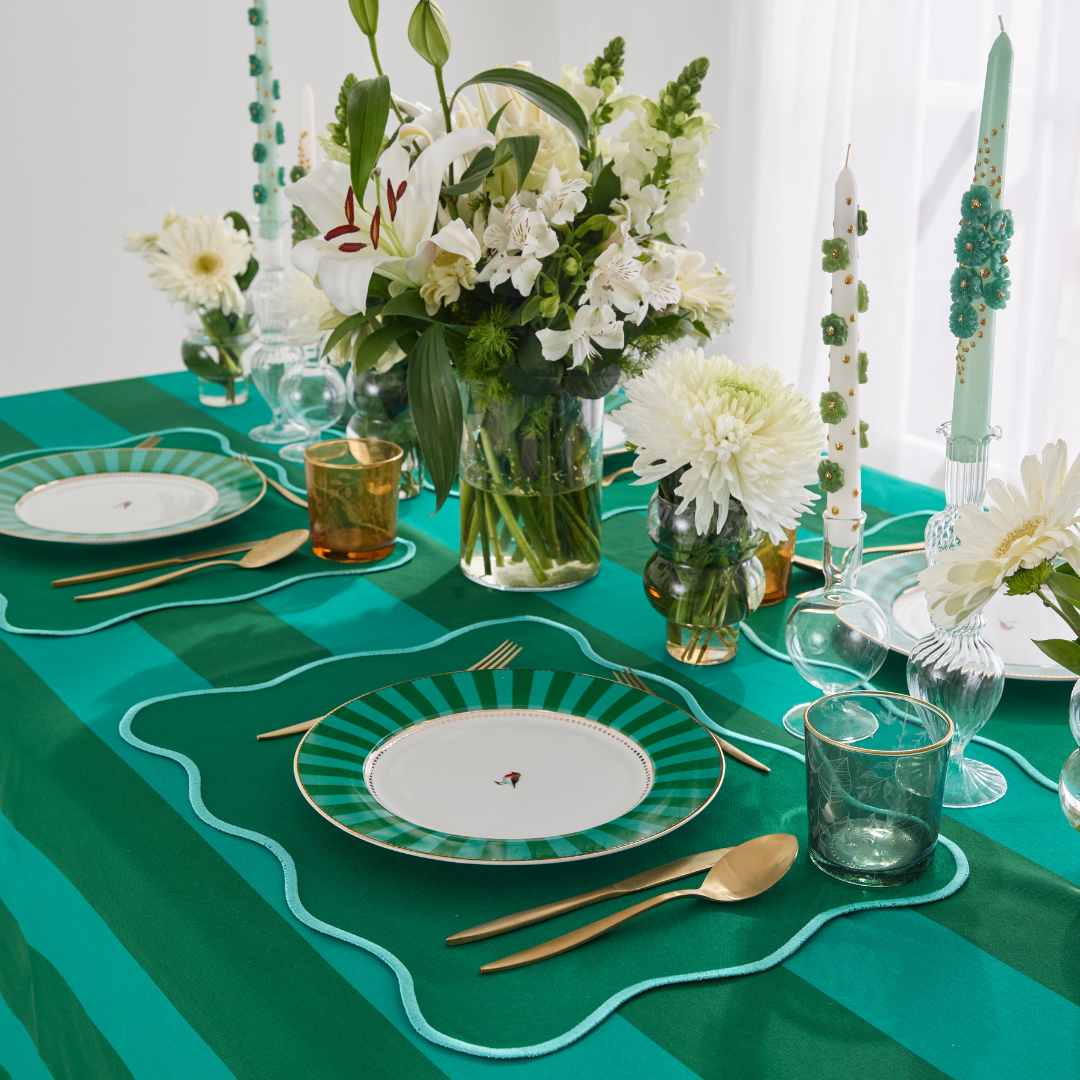 VALERIO PLACEMATS GREEN (SET OF 4)