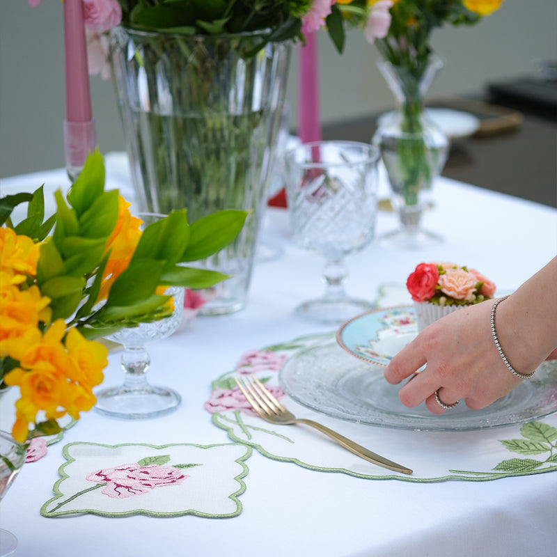 VINTAGE ROSE PLACEMATS (SET OF 4)