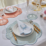 GINGHAM PLACEMATS BLUE (SET OF 4)