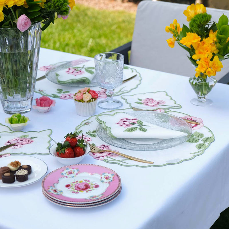 VINTAGE ROSE PLACEMATS (SET OF 4)