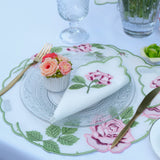 VINTAGE ROSE NAPKINS (SET OF 4)