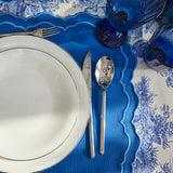 PIERRE PLACEMATS BLUE (SET OF 4)