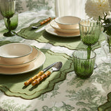 PIERRE PLACEMATS GREEN (SET OF 4)