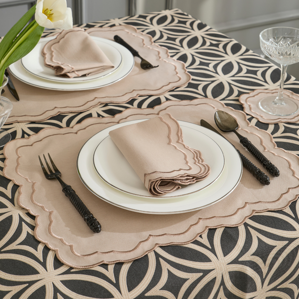 PIERRE PLACEMATS BEIGE (SET OF 4)