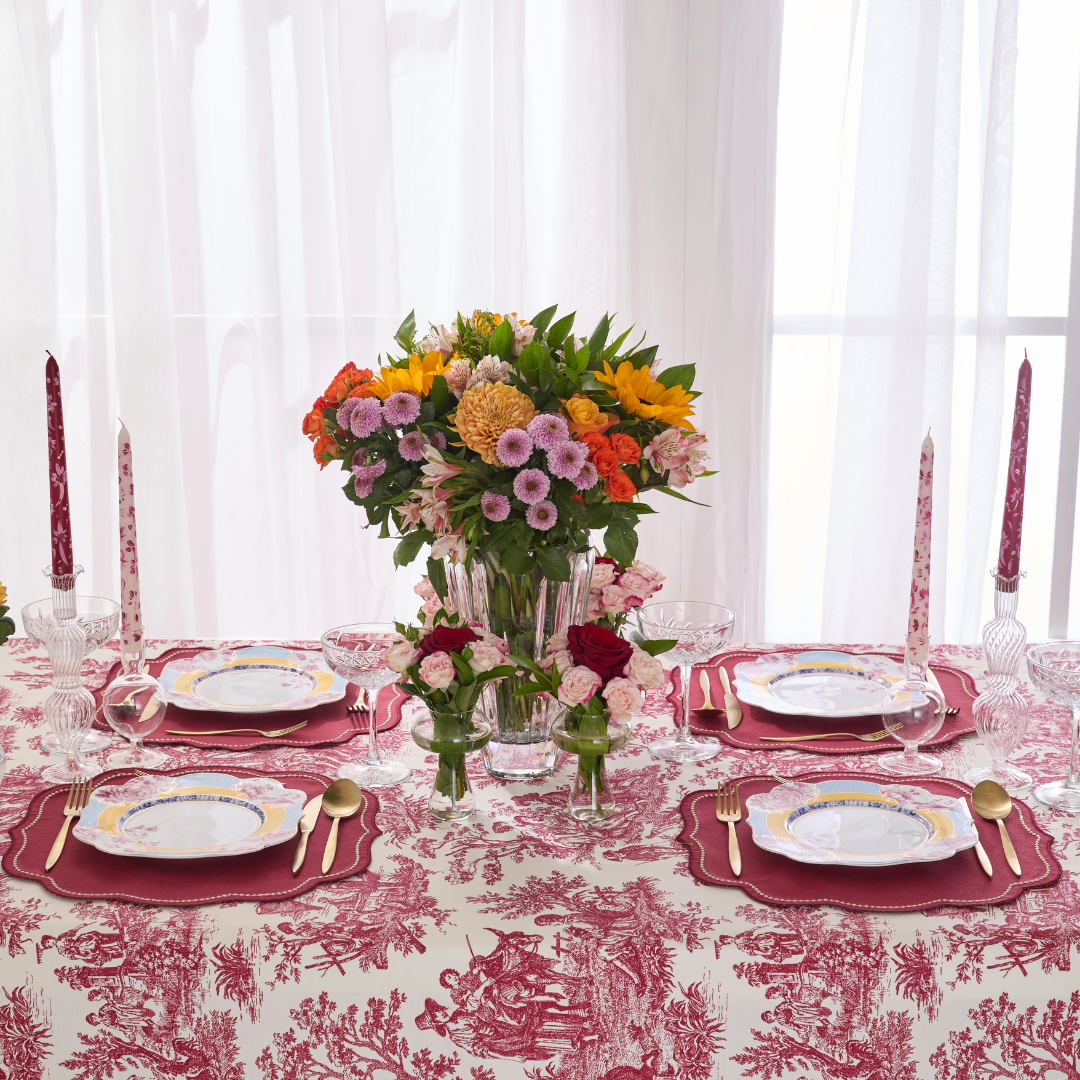 ROYAL PLACEMATS BURQUNDY (SET OF 4)